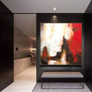 Extra Large Wall art - Abstract Painting on Canvas, Contemporary Art, Original Oversize Painting LaS127,home interior design