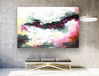 Contemporary Art,Original Painting Abstract.Large Abstract Wall Art,Large Painting Canvas,Extra Large Wall Art,Extra Large Painting LAS188,abstract flowers