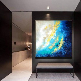 Abstract Painting on Canvas - Extra Large Wall Art, Contemporary Art, Original Oversize Painting LaS319,extra large wall art
