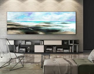 Abstract Canvas Art - Large Painting on Canvas, Contemporary Wall Art, Original Oversize Painting XaS079,grey interior