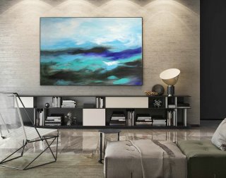 Extra Large Wall art - Abstract Painting on Canvas, Contemporary Art, Original Oversize Painting LaS292,modern portrait artists