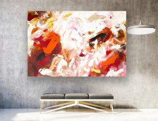 Contemporary Wall Art - Abstract Painting on Canvas, Original Oversize Painting, Extra Large Wall Art LAS185,best interior