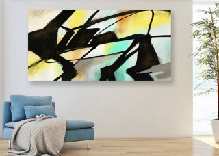 Original Art Abstract Painting,Extra Large Wall Art on Canvas, Hand painted Contemporary Abstract Art, Painting on Canvas, Modern Art PaS028,interior space
