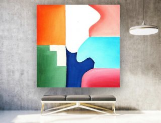 Contemporary Art Original Painting on Canvas, Large Wall Art, Abstract Modern Decor, Extra Large Canvas Painting for Home Decoration laS355,luxe interiors