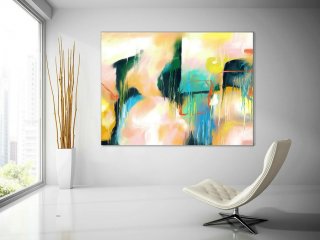 Contemporary Original Painting on Canvas,Extra Large Wall Art,Abstract Painting,Decor,Large Original Wall Art , Modern,UNSTRETCHED PaS121,bungalow interior design