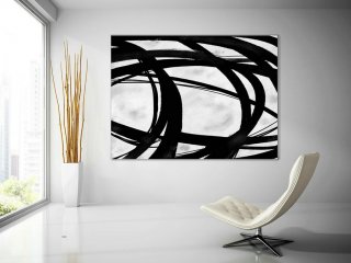 Extra Large Wall Art,Minimal Abstract Painting,Contemporary Painting on Canvas,Large Canvas Art,Huge Abstract Painting,Living Room Pas084,oversized abstract wall art