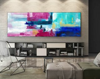 Abstract Canvas Art - Large Painting on Canvas, Contemporary Wall Art, Original Oversize Painting XaS164,grey abstract art