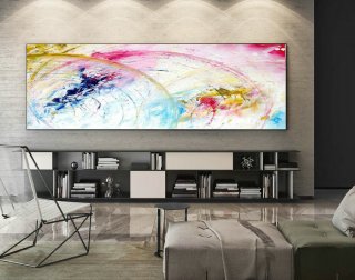 Abstract Canvas Art - Large Painting on Canvas, Contemporary Wall Art, Original Oversize Painting XaS011,modern french artists