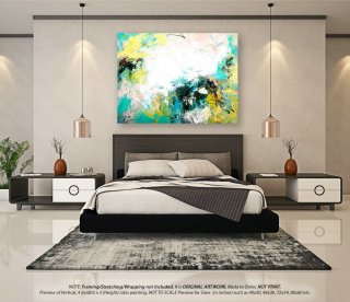 Modern Abstract Art - Oil Paintings, Canvas Wall Art, Original Painting, Modern Art, Abstract Painting, Artwork, Housewarming Gift YNS006,autocad interior design