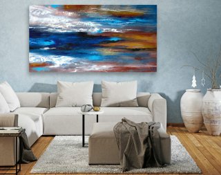 Extra Large Original Painting on Canvas, Large Abstract Painting, Contemporary Wall Art,Large Canvas Art,Modern Art,Living room Decor LAS099,modern day artists