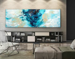 Abstract Canvas Art - Large Painting on Canvas, Contemporary Wall Art, Original Oversize Painting XaS234,goncharova tate