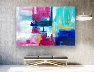 Large Original Abstract Painting On Canvas, Contemporary Wall Art, Extra Large Wall Art,Abstract on Canvas,Original Paintings, Modern LAS164,small bedroom interior