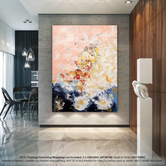 Extra Large Wall Art - Original Abstract Paintings on Canvas, Canvas Art, Farmhouse Wall Decor, Housewarming Gift, Modern Abstract DMS019,interiors near me