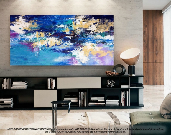 Wall Art Decor Large Abstract Art - Abstract Painting on canvas, Original Paintings on Canvas, Modern Abstract Art , Office Wall Art DMS092,abstract artists modern
