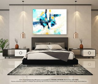 Modern Abstract Painting Wall Art Decor - Canvas Wall Art, Original Oil Painting, Abstract Painting on Canvas, Extra Large Wall ArtYNS117,small bathroom interior design