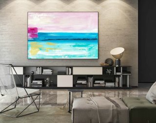 Abstract Canvas Art - Large Painting on Canvas, Contemporary Wall Art, Original Oversize Painting LaS165,abstract glitter art