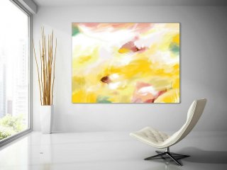 Extra Large Painting on Canvas, Original Abstract Art,Contemporary Abstract Paintings, Large Paintings on Canvas, UNSTRETCHED PaS100,room decoration design