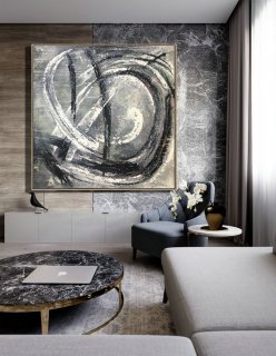 Canvas painting, Black and white art, Acrylic art, Wall decor, Acrylic painting, Art, Abstract painting, Abstract art, Black and white,ai weiwei sunflower