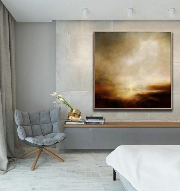 Sky Cloud Abstract Painting,Original Sky Art Painting,Large Canvas Art Painting,Large Wall Art Acrylic Painting,Landscape Painting Artwor,abstract art by famous artists