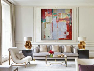 Hand Made Large Acrylic Painting On Canvas, Abstract Art Decor. Large Contemporary Paintingt - By Biao,abstract superhero art
