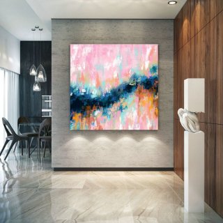 Extra Large Wall Art Palette Knife Artwork Original Painting,Painting on Canvas Modern Wall Decor Contemporary Art, Abstract Painting Pdc070,tate modern talks