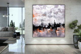 Original Painting,Painting on Canvas Modern Wall Decor Contemporary Art, Abstract Painting DMC114,modern relief sculpture