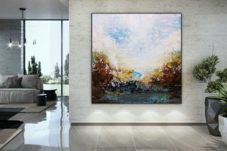 Large Abstract Painting,Modern abstract painting,original painting,modern wall canvas,abstract painting,textured wall decor DMC191,abstract paint brush