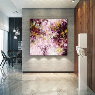 Extra Large Wall Art Palette Knife Artwork Original Painting,Painting on Canvas Modern Wall Decor Contemporary Art, Abstract Painting Pic072,large canvas art for sale