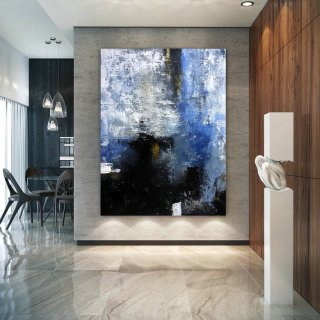 Large Painting on Canvas,Original Painting on Canvas,oil hand painting,acrylic abstract,painting canvas art,large textured art BNc111,large triptych wall art