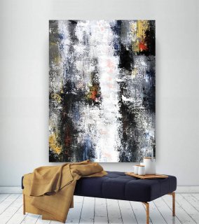 Large Abstract Painting,Large Abstract Artwork,large office art,modern acrylic art,modern abstract,modern textured art BNc077,large marvel canvas