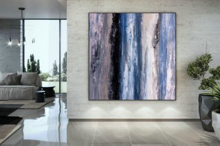 Extra Large Wall Art Original Art Bright Abstract Original Painting On Canvas Extra Large Artwork Contemporary Art Modern Home Decor DMC105,abstract art on black canvas