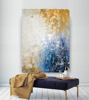 Large Abstract Painting,Modern abstract painting,bright painting art,knife oil painting,abstract painting,acrylic textured BNc030,musical abstract art