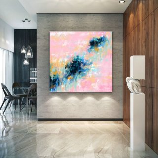 Extra Large Wall Art Palette Knife Artwork Original Painting,Painting on Canvas Modern Wall Decor Contemporary Art, Abstract Painting Pdc069,dragon abstract art