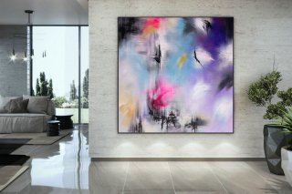 Large Abstract Painting,acrylics paintings,extra large wall art,abstract painting,texture wall art DMC211,famous abstract animal artists