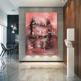 Original Painting,Painting on Canvas Modern Wall Decor Contemporary Art, Abstract Painting Pac478,etsy large canvas art