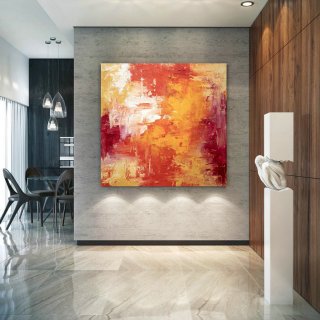 Large Painting on Canvas,Extra Large Painting on Canvas,large canvas art,huge canvas painting,oil large painting DIc011,geometric artwork abstract
