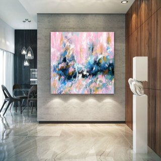 Extra Large Wall Art Palette Knife Artwork Original Painting,Painting on Canvas Modern Wall Decor Contemporary Art, Abstract Painting Pdc078,extra large photo canvas