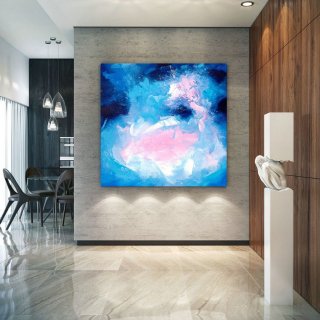 Extra Large Wall Art Original Art Bright Abstract Original Painting On Canvas Extra Large Artwork Contemporary Art Modern Home Decor lac661,underwater abstract art
