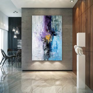 Large Abstract Painting,Original Painting Large Paintings,above bed decor,oil hand painting,large interior decor BNc024,hans hofmann paintings for sale