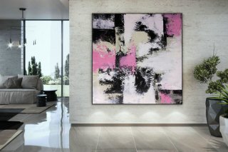 Large Painting on Canvas,Original Painting on Canvas,painting wall art,original abstract,abstract canvas art DMC182,female abstract