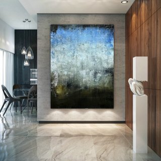 Large Abstract Painting,Modern abstract painting,livingroom decor,square painting,original abstract,textured art B2c002,latest abstract painting