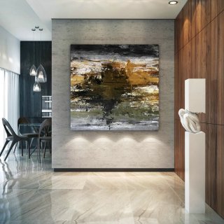 Large Abstract Painting on Canvas,Large Painting on Canvas,oil hand painting,large art on canvas,large oil painting DIc065,large format canvas art